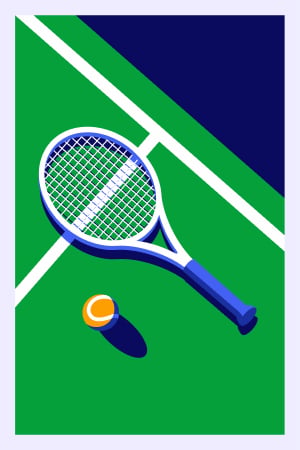 Platziere eine Kombiwette auf Tennis